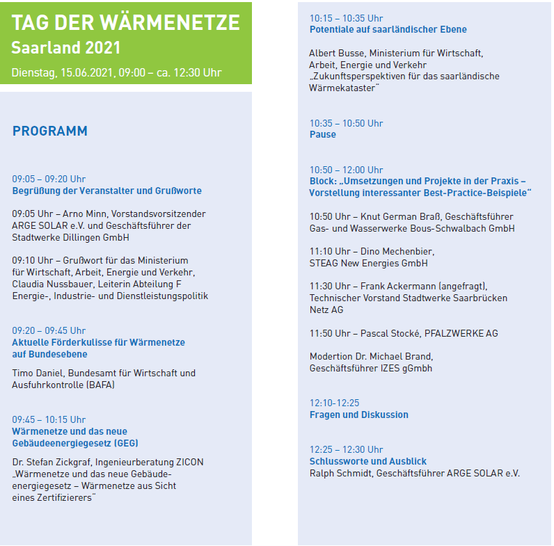 Programm für Website Programm für Website